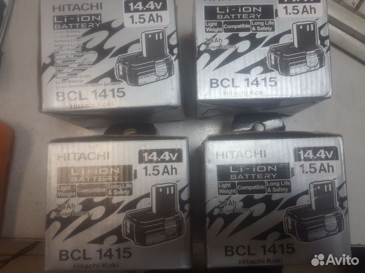 Аккумуляторы Hitachi (нерабочие)