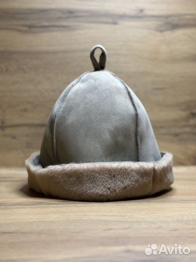 Банная шапка из овчины
