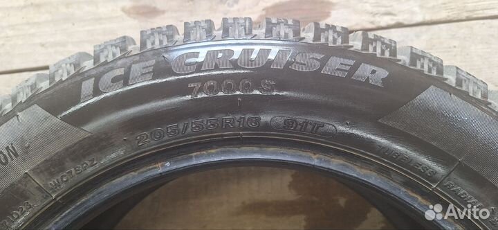 Bridgestone Ice Cruiser 7000S 205/55 R16