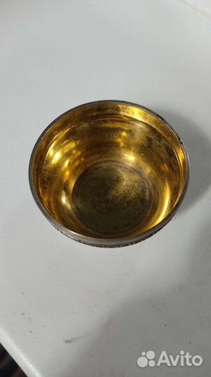 Солонка серебро СССР