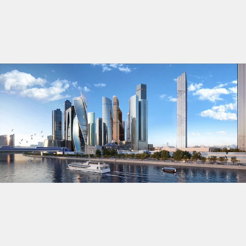 3-к. квартира, 117 м², 9/85 эт.