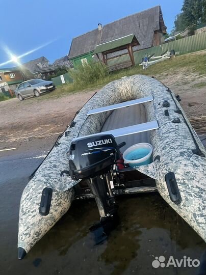 Лодка Gladiator E380 + Suzuki 9.9 (15)