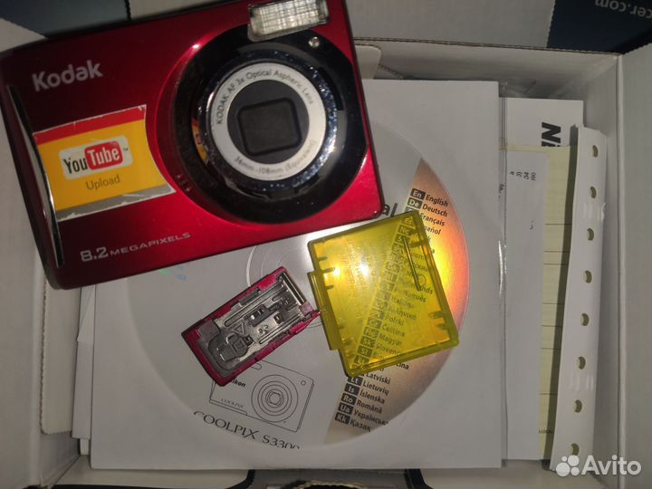 Компактный фотоаппарат canon