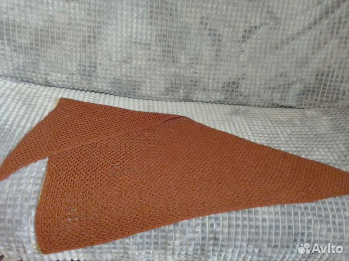 Косынка вязаная крючком