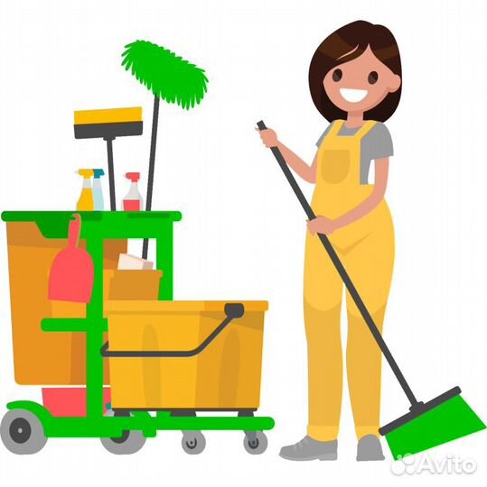 Уборщик служебных помещений (вахта)