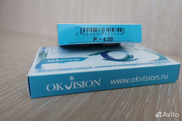 Линзы контактные Prima Bio monthly P.-4 (5 штук)