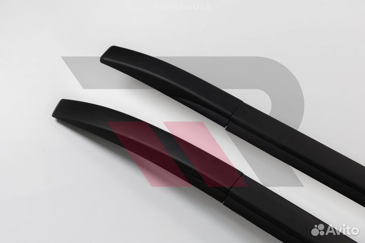 Рейлинги Mitsubishi Outlander 13-22г Черные