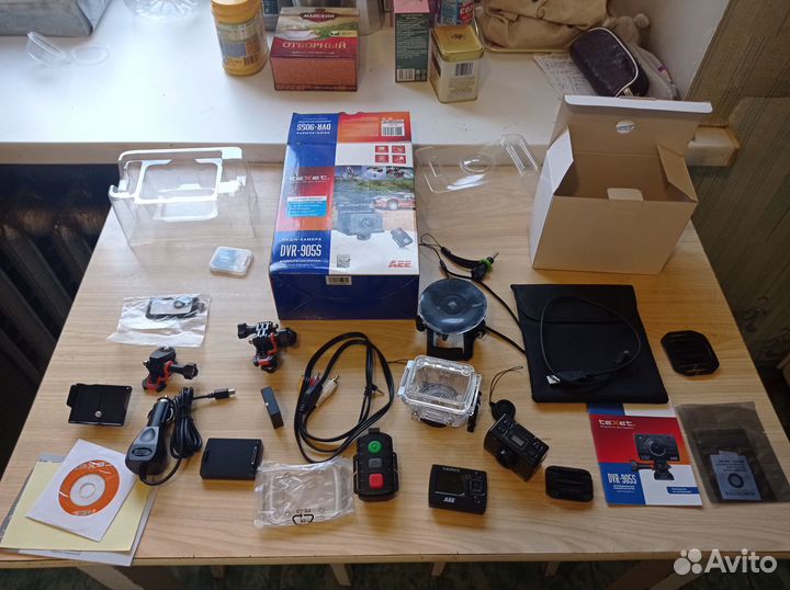 Экшен камера/видеорегистратор Texet DVR-905S 8Мп