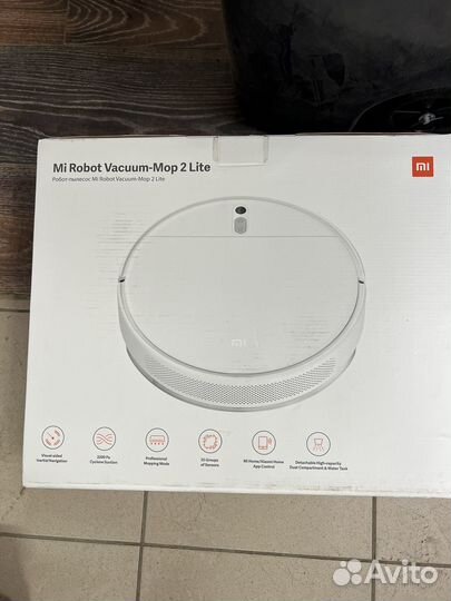 Робот пылесос xiaomi mi robot vacuum mop 2 lite