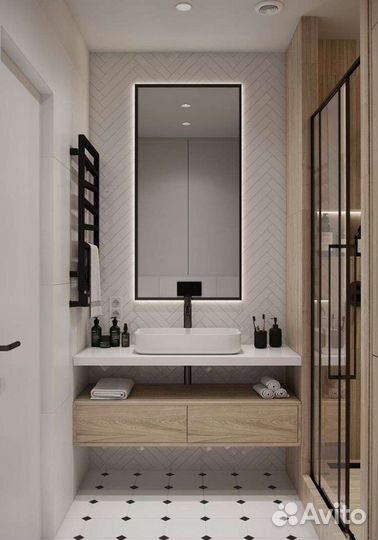 Зеркало для ванной комнаты