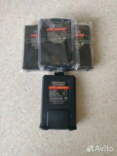 Аккумулятор рации Kenwood TK-F8 и TK-UVF8 3000 мАч