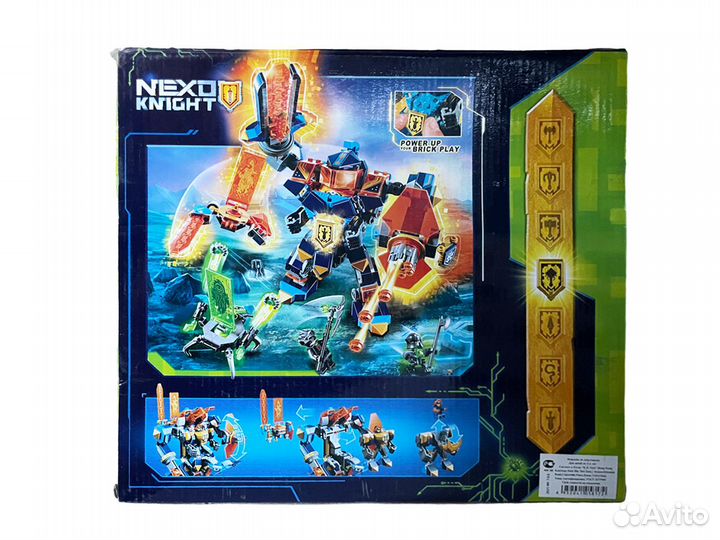 Аналог Lego 10817 Nexo Knights Битва роботов