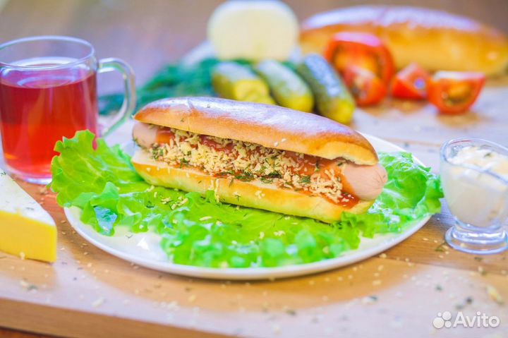 Выпечка и бутерброды