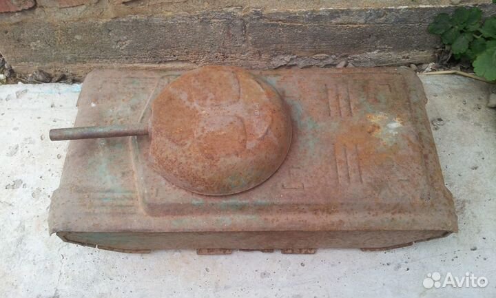 Игрушка СССР металлический танк