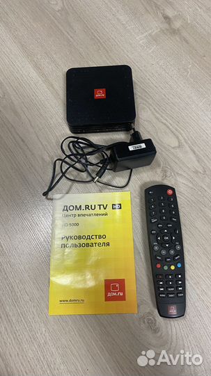 TV приставка дом ру