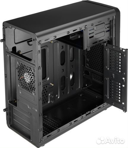 Корпус mATX Aerocool QS-182, Mini-Tower,черный