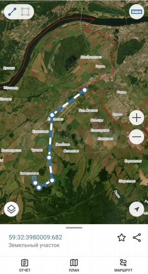 Участок 3,2 га (СНТ, ДНП)