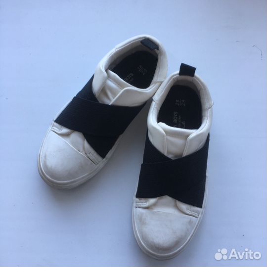 Ботинки zara (слипоны, кеды)