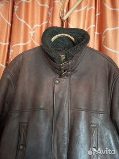 Дубленка натуральная мужская,размер 50-52