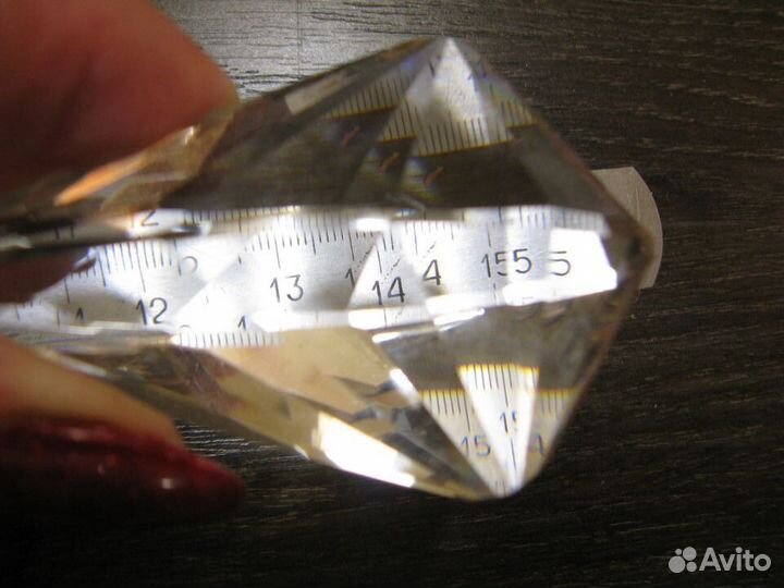 Подвеска хрустальная