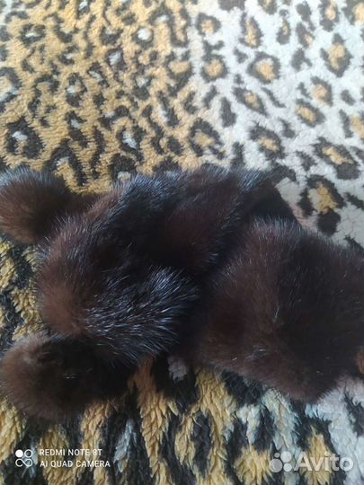 Норковую повязка на голову