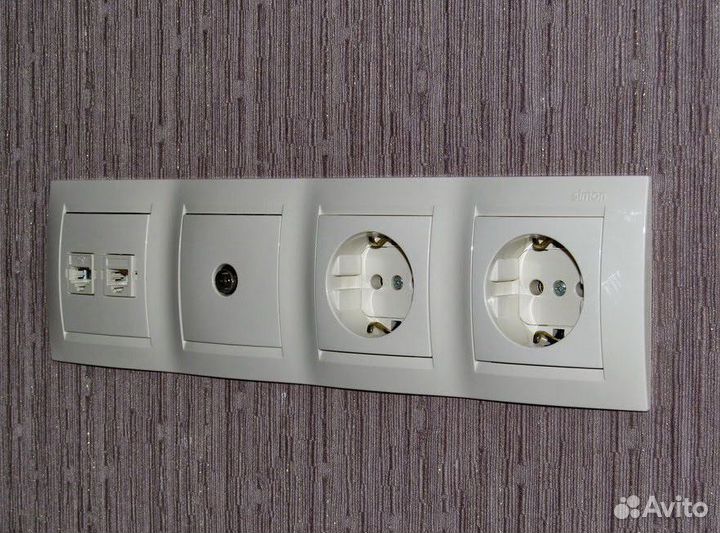 Электрик. Ремонт розеток, выключателей Мытищи