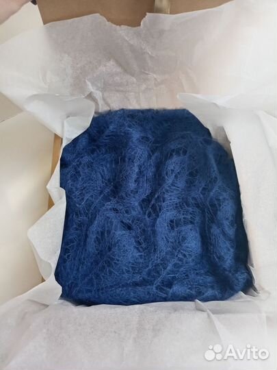 Шаль паутинка. Палантин. Ручная работа