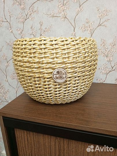 Кашпо из ротанга 12 литров