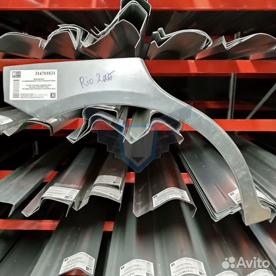 Арка правая Kia Rio 2005-2011 hatcback 5 door