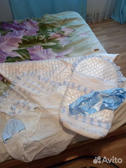 Комплект на выписку для мальчика