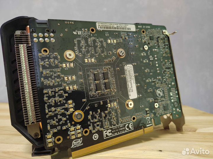 Видеокарта Palit StormX GTX 1660 Super 6 gb