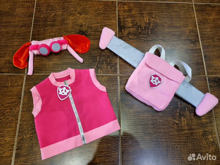 Костюм Скай (щенячий патруль) +набор для праздника