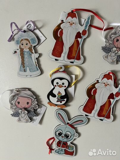 Новогодние елочные игрушки новые