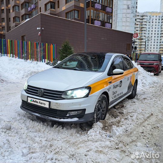 Volkswagen Polo 1.6 AT, 2019, 82 000 км