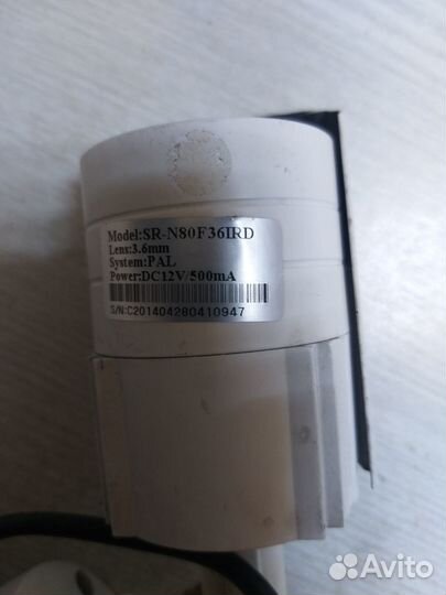 Видеокамера SR–N80F36IRD