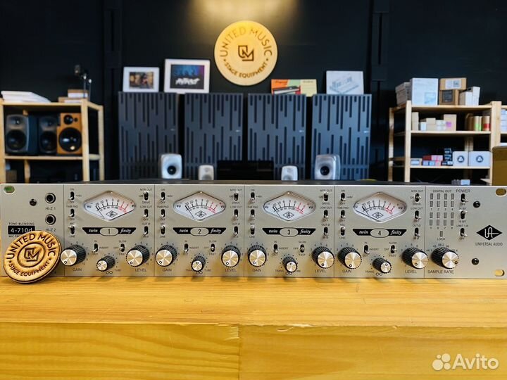 Предусилитель universal audio 4-710d В наличии