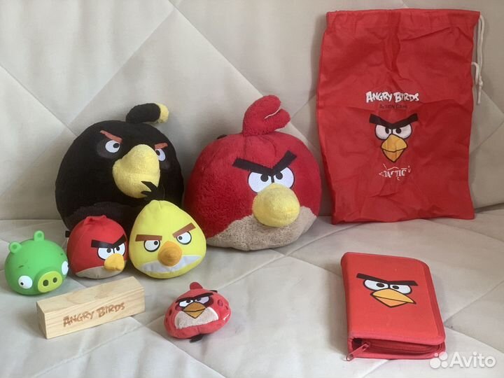 Angry Birds игрушки, мерч