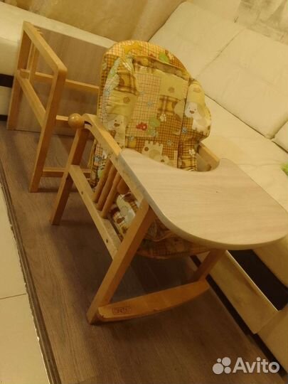 Детский стол и стул трансформер