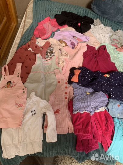Пакет вещей для девочки 86-98