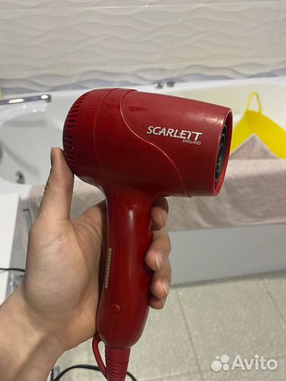 Фен scarlett компактный