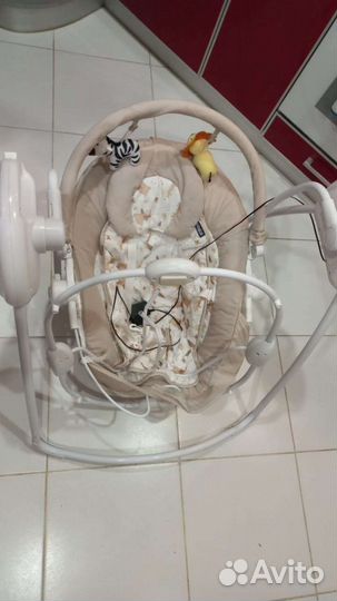 Детские электронные качели для новорожденных