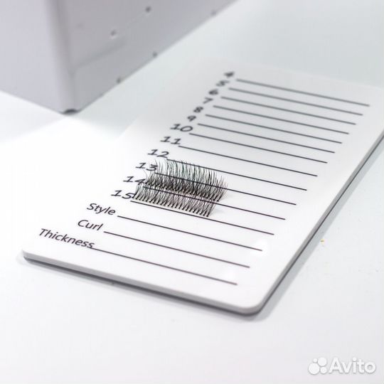 Лэшбокс для наращивания ресниц 5 планшетов в компл
