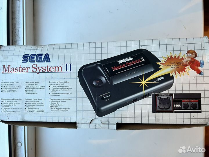 Игровая приставка sega Master System ll