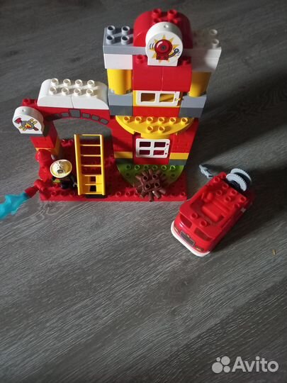 Lego duplo пожарная часть
