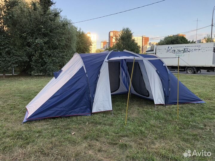 Палатка 6 местная 3 комнатная