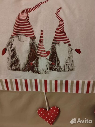 Новогодняя штора Bonprix новая