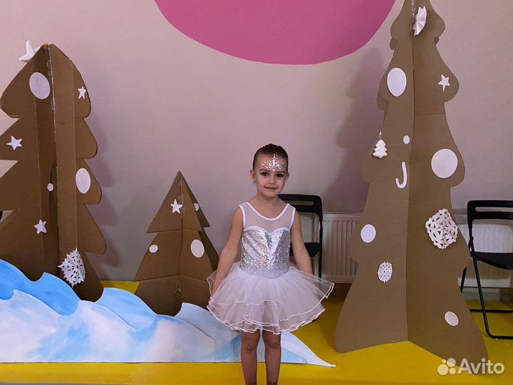 Гимнастический купальник для девочки