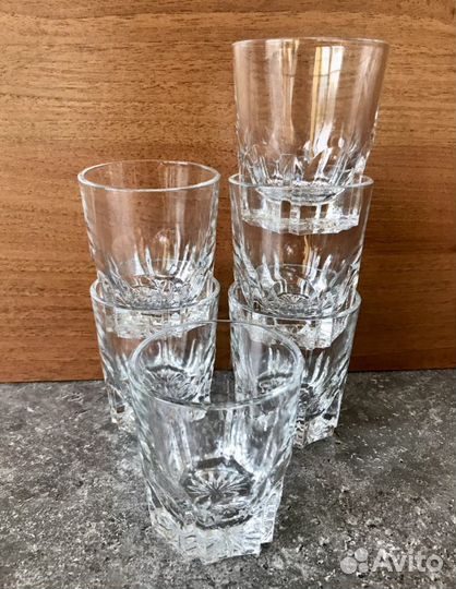 Стаканы СССР 6шт