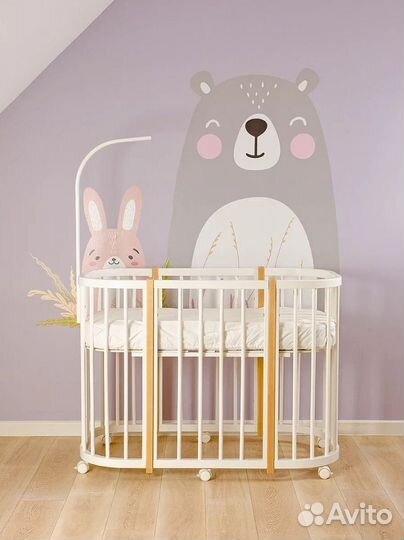 Детская кровать с бортиком