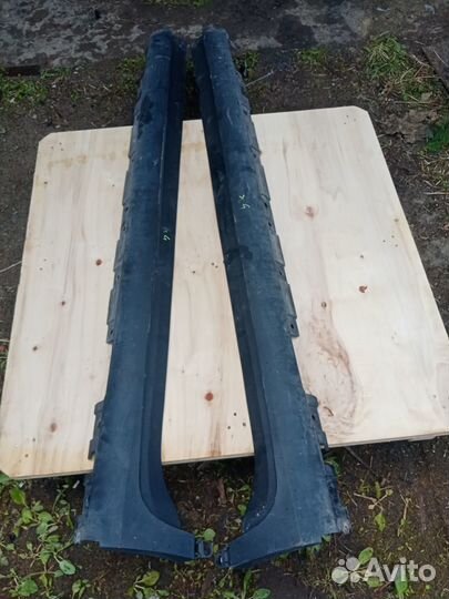 Порог пластиковый на бмв Х4 F26 2015r